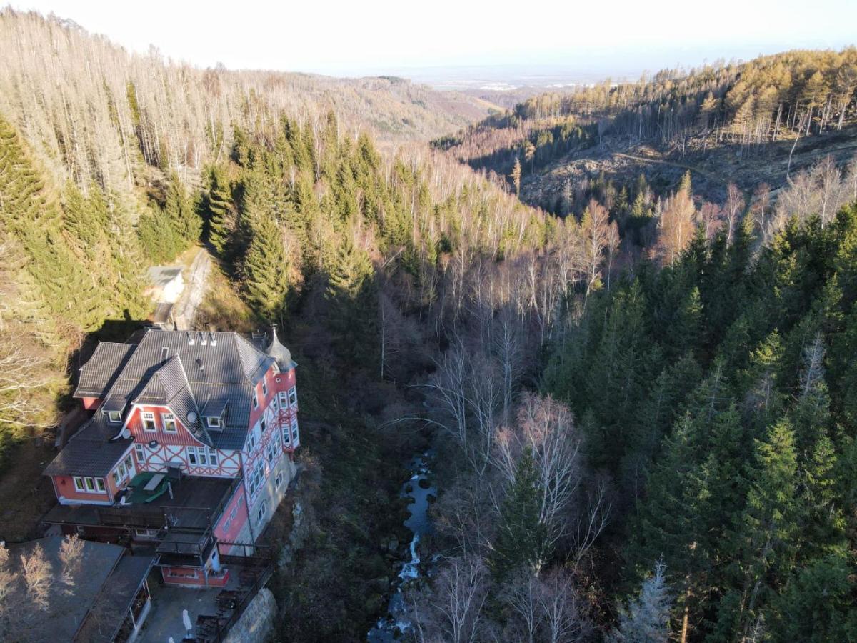 Waldgasthaus & Berghotel Steinerne Renne Wernigerode Exterior foto