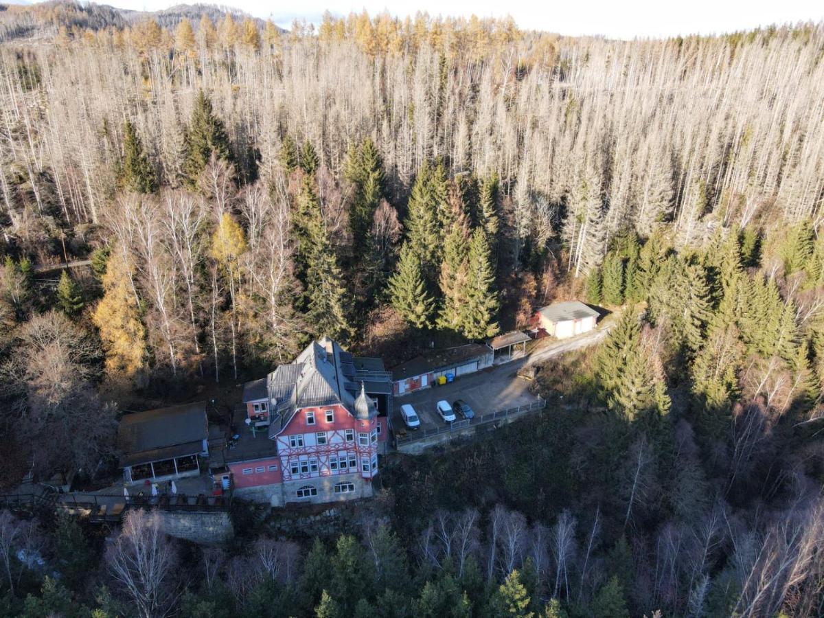 Waldgasthaus & Berghotel Steinerne Renne Wernigerode Exterior foto