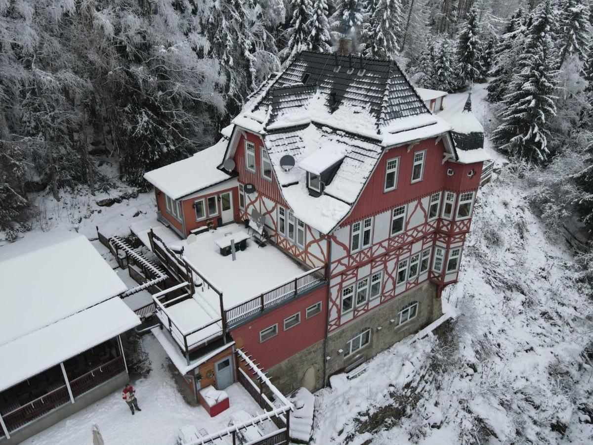 Waldgasthaus & Berghotel Steinerne Renne Wernigerode Exterior foto